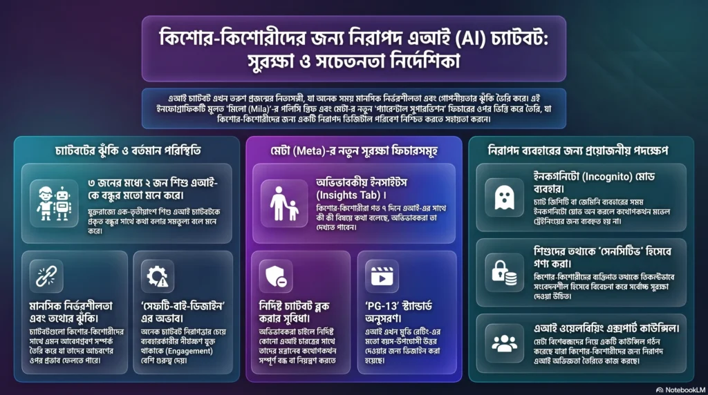 কিশোর-কিশোরীদের সুরক্ষায় মেটার নতুন পদক্ষেপ: চালু হলো এআই 'প্যারেন্টাল কন্ট্রোল' 2 Meta Ai News